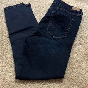 dark wash jegging